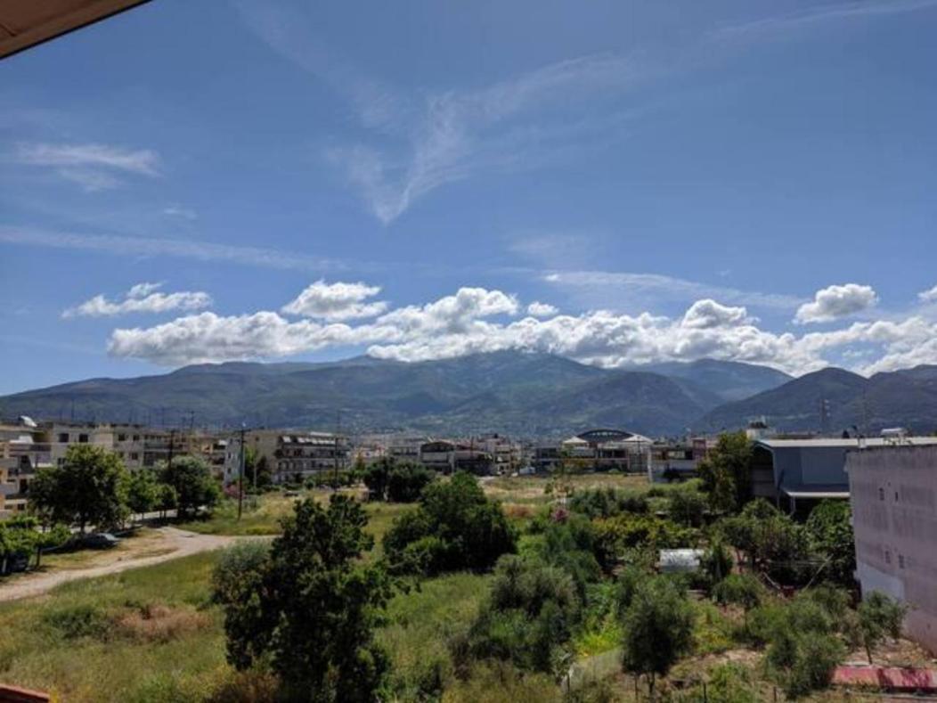 Sunny Apartment With Mountain View Patras Exteriör bild